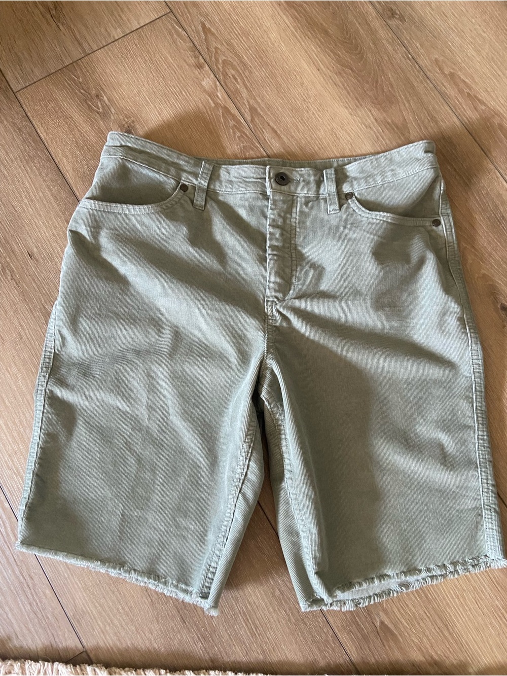Carve Designs Women's Olive Green Jean Shorts